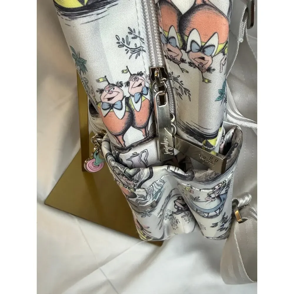 Ju-Ju-Be x Disney It's a Mad Mad World Midi Backpack Alice in Wonderland Theme